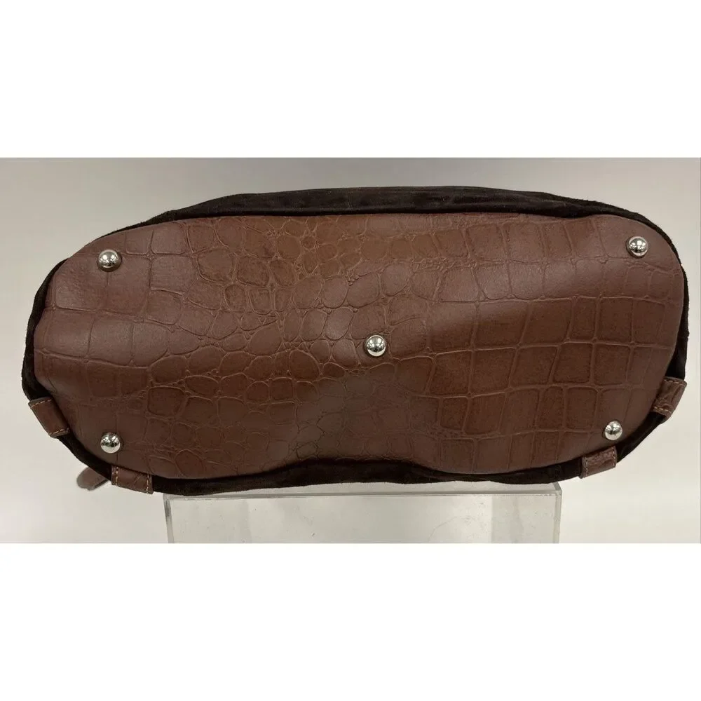 NWT Gun Tote'n Mamas Brown Suede Hobo Bag Concealed Carry Purse NWT